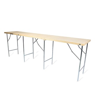 Tapetbord 3-deler 600x850-950x2970 mm, förl.ben