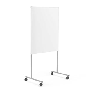 Mobilt whiteboard, ensidig, gulvstativ, 1005x1205 mm