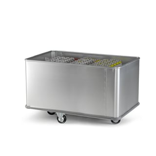 Fjäderbottenvagn, 800x1390x675 mm, 478 liter