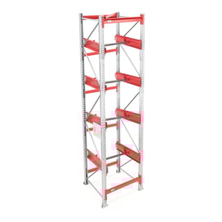 Kabeltrommel reol, grunnseksjon for kabeltrommel, H4000 B950 D1100 mm