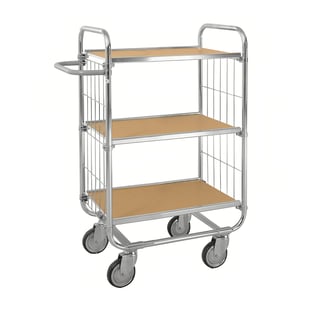 ESD Hyllvagn, 3 hyllplan, L815xB470xH1120mm
