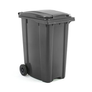 Avfallsbehållare, 360 liter, grå