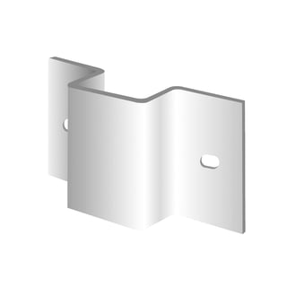 Veggfeste, rygg/rygg