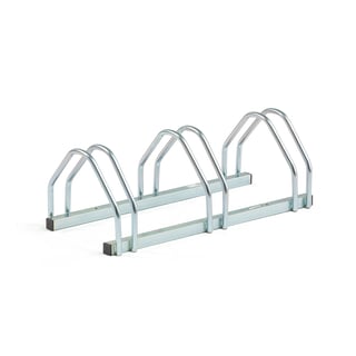 Sykkelstativ, 3 plasser, B720 D330 H250 mm