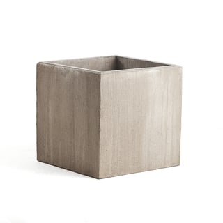 Kruka för avspärrning, 750x750 mm, grå