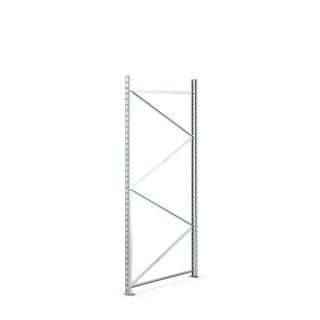 Ekstra gavl til lagerreol, H2000 D1000 mm