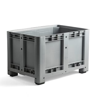 Palleboks, føtter, L1200 B800 H760 mm