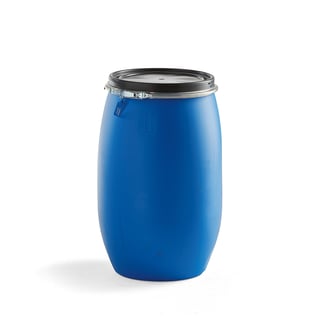 Plastfat, 120 liter, blå