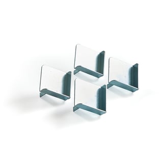 Staplingshörn för pallcontainer, 4-pack