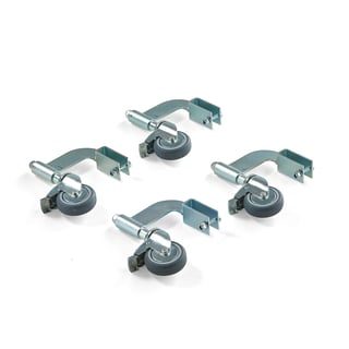 Hjulsett til arbeidstrapp