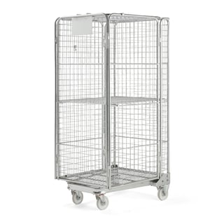 Säkerhetscontainer, 4 väggar, 825x720x1715 mm
