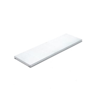 Hylle, B1000 D300 mm, maks. 70 kg, 1-pk., galvanisert