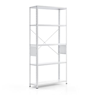 Hylla, grundsektion, 1960x1010x300 mm, vit