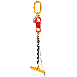 Trommelløfter 1500 kg med svivel, trumhull 40/90 mm