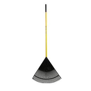 Lövräfsa med extra långt skaft, 1850 mm