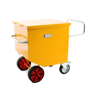 Verktygsvagn 250L/300 kg, med broms, 1490x645x900 mm