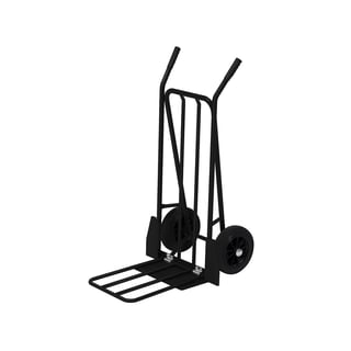 Sekketralle, massive hjul, 250 kg