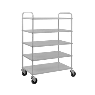 Hyllvagn 5 hyllplan, 980x585x1445 mm