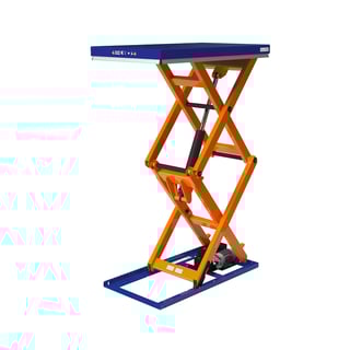 Lyftbord, Dubbelsax, 1500 kg, 1700x1000 mm