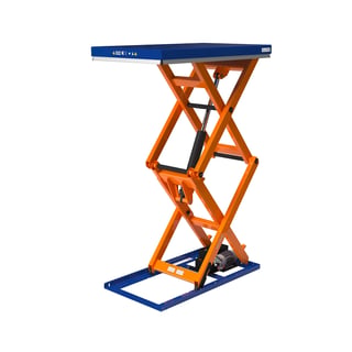 Lyftbord, Dubbelsax, 1500 kg, 1700x1000 mm