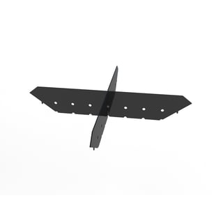 Separator til grill, 653x653 mm