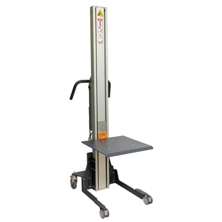 Lyftvagn, inbyggt batteri och laddare, 200 kg, lyfthöjd: 110-1690 mm