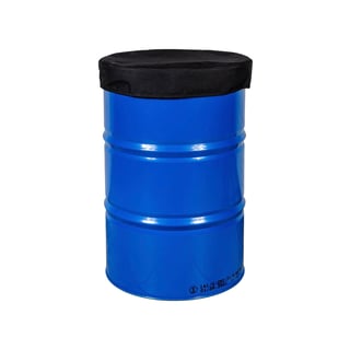 Isoleringslock, 200-216 L fat, svart
