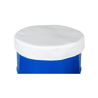 Isoleringslock, livmedels- och läkemedelsindustrin, 200-216 L fat, vit
