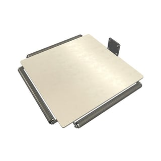 Plastskiva med 3 rullar till lyftvagn HOLMIUM 130 kg