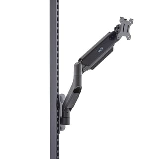 Monitorarm til arbeidsbenk, justerbar arm, gassfjæring, 15 kg