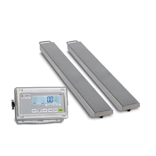 Balkvåg, 2000 kg, viktdelning 1 kg, rostfri, verifierad