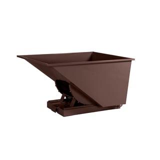 Tippcontainer, 900 liter, brun