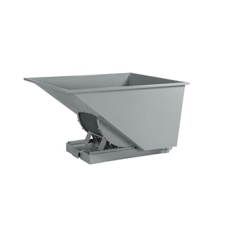 Tippcontainer, 900 liter, grå