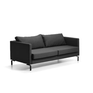 Soffa, 3-sits, tyg ETNA, antracit