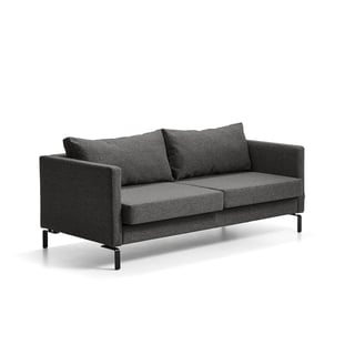 Sofa, 3-seter, stoff GAVA, antrasitt