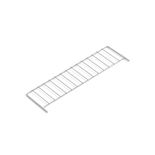 Avdeler til hylle, 80x380 mm, elforsinket stål