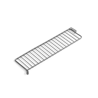 Avdeler til trådhylle, 120x430 mm, sølv