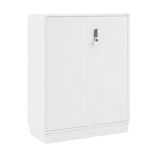 Kemikalieskåp, brandisolerat, elektroniskt lås, 1295x1000x450 mm