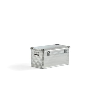 Transportkasse, aluminium, 782x385x380 mm, 91 l