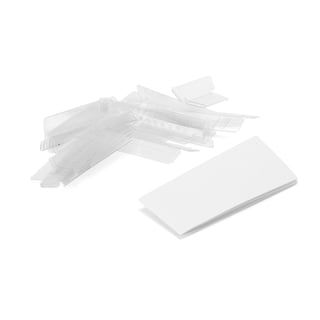 Flyttbar etikettholder, 60x15 mm, 25-pk