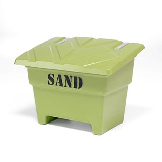 Sandkasse, 350 liter, grønn