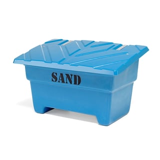 Sandlåda, 550 liter, blå