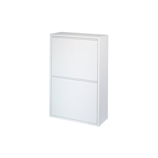 Källsorteringsskåp, 2-lådor med 4 kärl