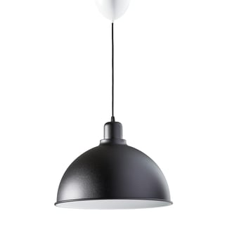 Taklampe, svart