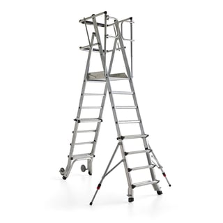 Arbetsplattform, 5-8 steg, 1190-1890 mm