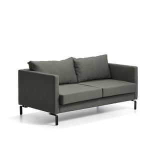 Sofa, 2,5-seter, stoff ETNA, mørk grønn