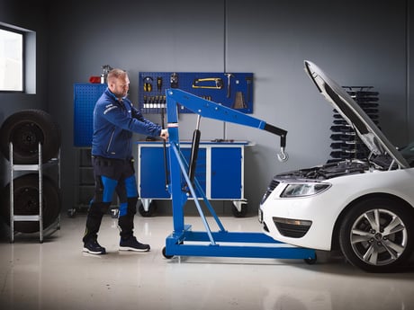 Kan man lyfta en elefant med en elefantkran?