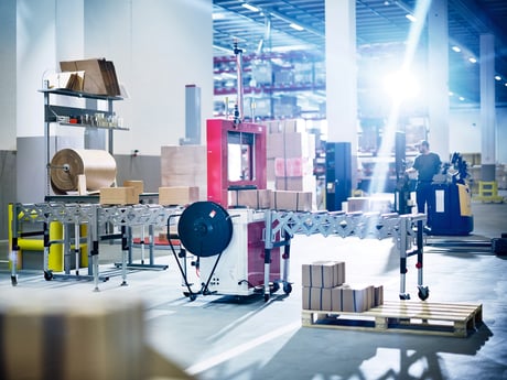 Packning och emballage utrustning från Cowab. Foto