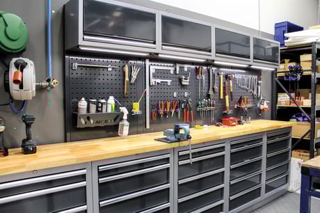 Verktøyoppbevaring fra Cowab. Foto