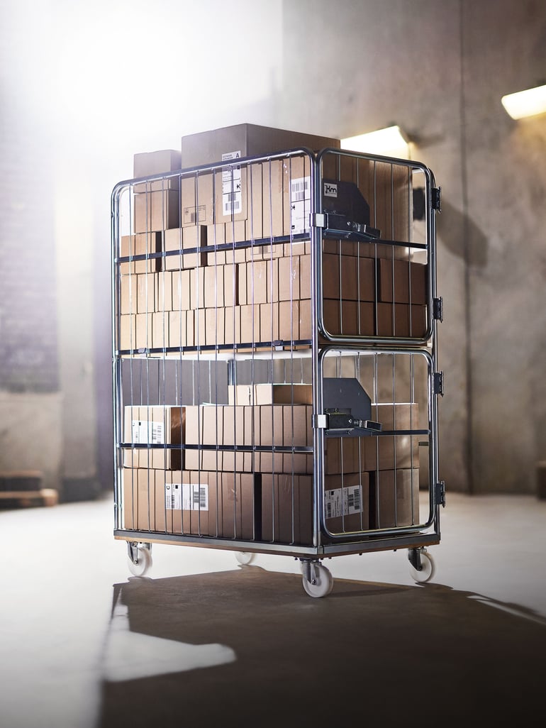 Pakkevogn fra Cowab. Foto